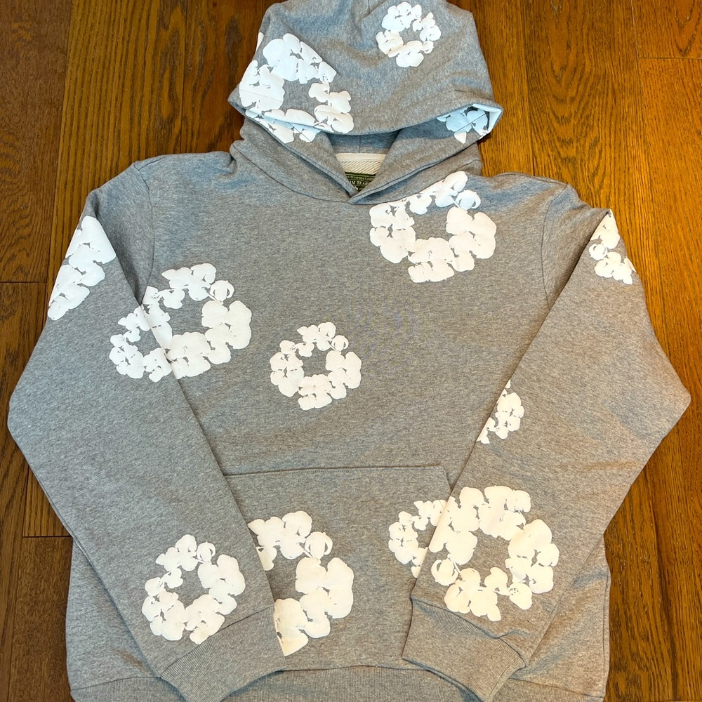 Denim Tears Cotton Wreath Hoodie Size M